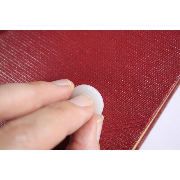 Vintage lot of 6 removable uniform buttons with metal shanks clips + cufflink / - Picture 4 of 7